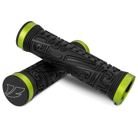 BV Bike Handlebar Grips, Double Lock-on Bicycle Grip Handle Bar End Holding Locking Grips, for ...