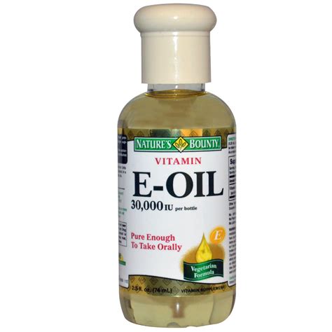 Nature's Bounty, Vitamin E-Oil, 30,000 IU, 2.5 fl oz (74 ml) - iHerb.com