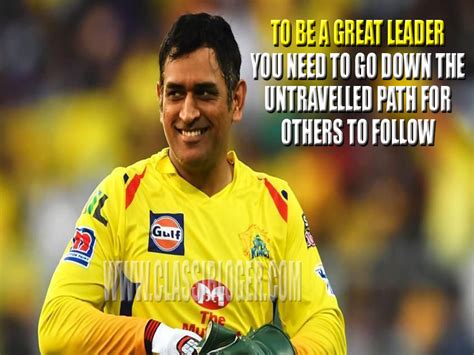 MS Dhoni Motivational Quotes – Classi Blogger