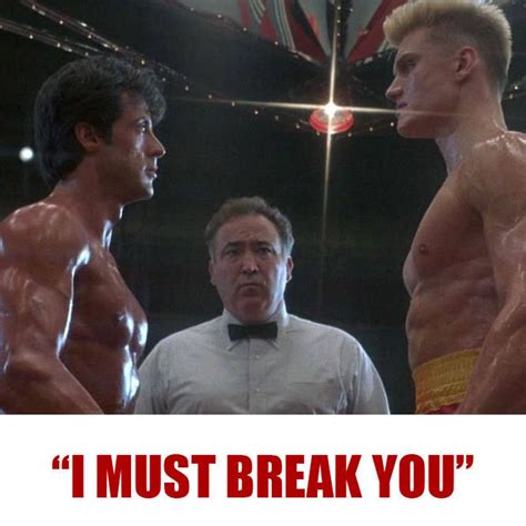 Ivan Drago I Must Break You Dolph Lundgren ROCKY Balboa 4 IV - Etsy