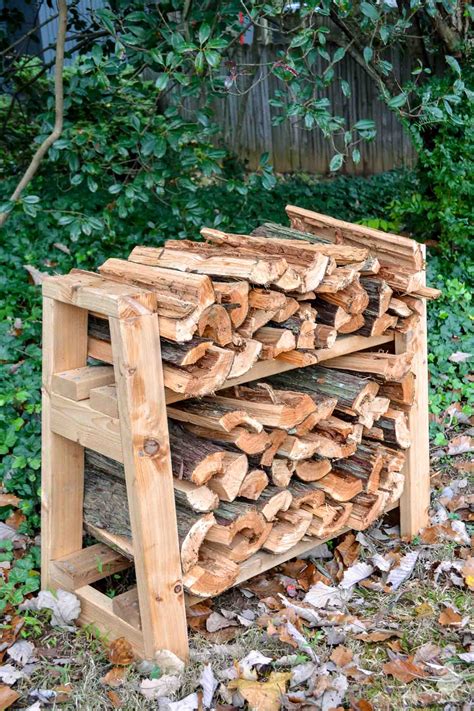 DIY Firewood Rack | Free Plans • Ugly Duckling House