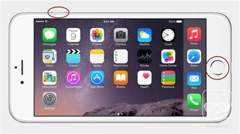 Comment faire une capture d'écran sur iPhone 6 ou iPhone 6 Plus