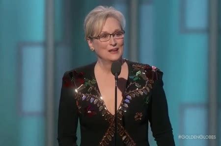 Meryl Streep Gives Heartfelt Speech After Golden Globes Win