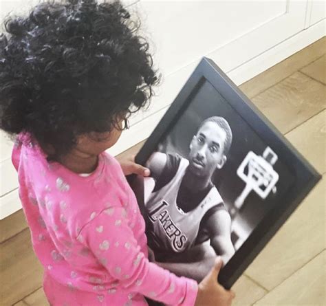 Kobe Bryant's Daughter Capri Looking at a Photo Of Him In His Early Career Leads to ...