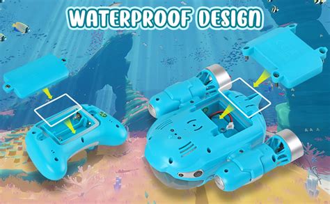 Amazon.com: YOTOY Remote Control Boats for Kids - RC Boat Pool Toys, 2.4GHZ RC Spray Gasboat ...