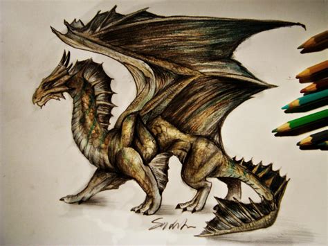 Bronze Dragon by Kinemesi on DeviantArt