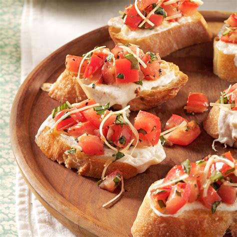 Fresh Tomato Bruschetta Recipe | Taste of Home