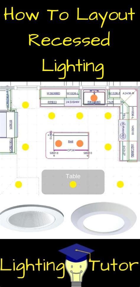 Recessed lighting layout - virtarm