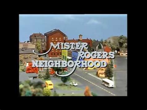 Mister Rogers' Neighborhood Intro - YouTube