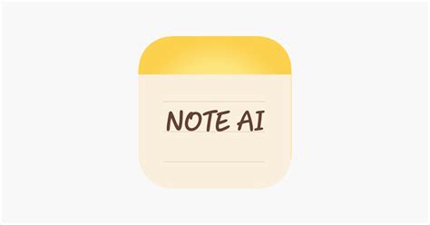 ‎Note AI: Notepad, Notebook on the App Store