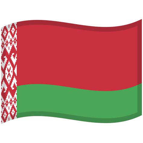 Belarus Waved Flag Icon | Waved Flags Iconpack | Wikipedia Authors