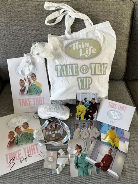 TAKE THAT THIS Life Tour VIP merchandise £35.00 - PicClick UK