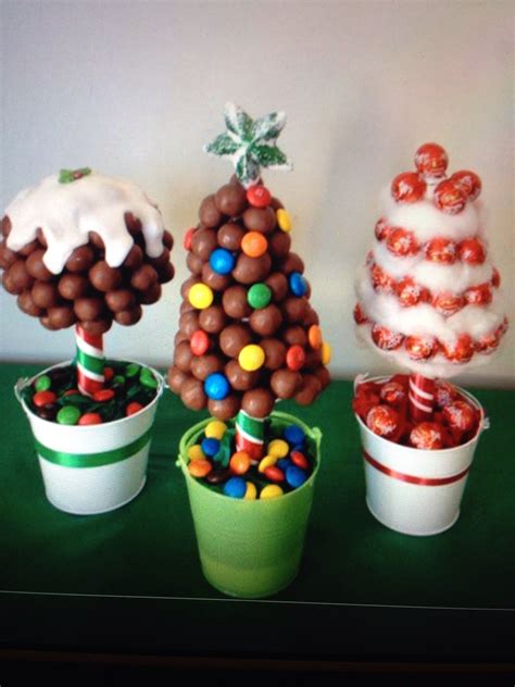 Chocolate trees | Christmas sweet treats, Chocolate tree, Sweet treats