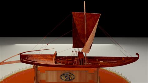 3D Model Chinese Junk Boat - TurboSquid 1983847