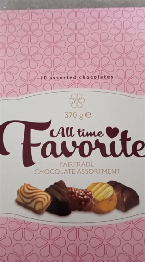 Fairtrade Chocolate Assortment All time Favorites - kalorie, kJ i ...