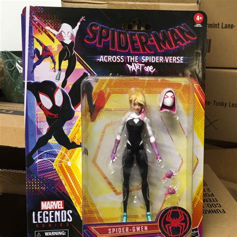 Marvel Spiderman across the spiderverse Spider-Gwen Legends Series Act – Tall Man Toys & Comics