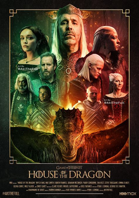 House Of The Dragon Poster by AkiTheFull on DeviantArt