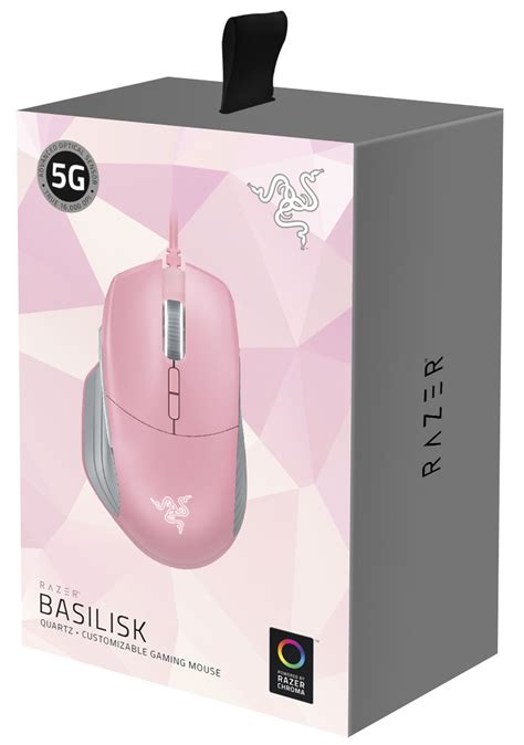 Razer Basilisk FPS Gaming Mouse Quartz Pink - Best Deal - South Africa