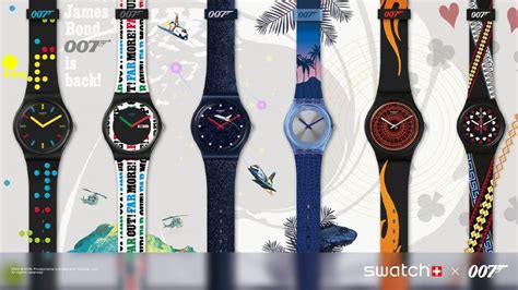 Swatch Unveil James Bond Tribute Collection - First Class Watches Blog