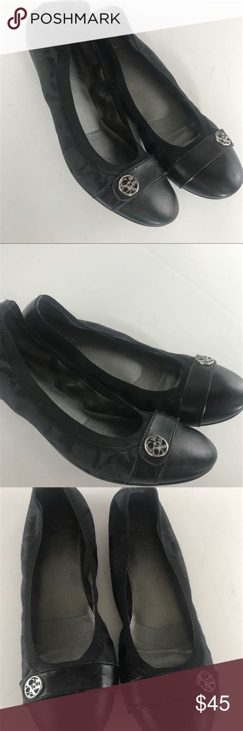 Coach women’s flats 8 | Coach shoes, Coach shoes flats, Women