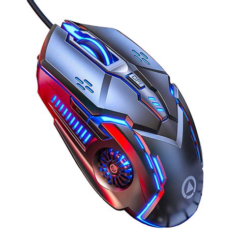 Optical Futuristic Gaming Mouse 3200 DPI Backlight USB - Dubsnatch