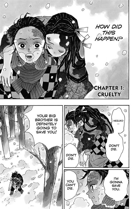 Demon Slayer: Kimetsu no Yaiba Chapter 1