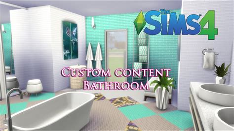 Sims 4 Public Bathroom Cc