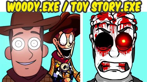 Friday Night Funkin' VS WOODY.EXE / Toy Story.EXE FULL WEEK | The True Face Of Toys (FNF MOD ...