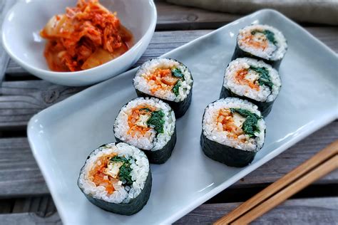 Kimbap (Korean Seaweed Rice Roll) - Plant-Based Matters