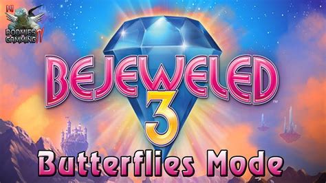 Bejeweled 3 Butterflies Mode # ขึ้นไปให้แมงมุมแดรก - YouTube