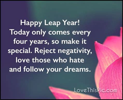 Happy Leap Year Quotes