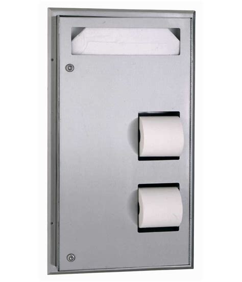 Bobrick | Seat-Cover Dispenser and Toilet Tissue Dispenser | Model B-347 | Washroom Equipment ...