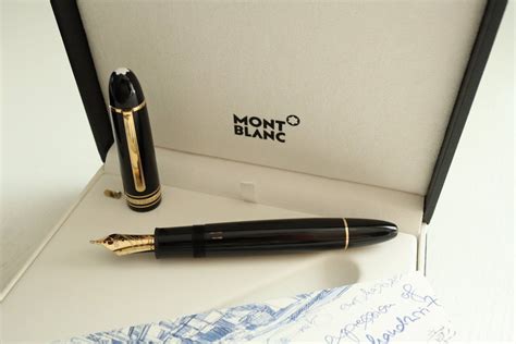 Video-Review: Montblanc 149 Calligraphy Curved Nib (Special Edition ...