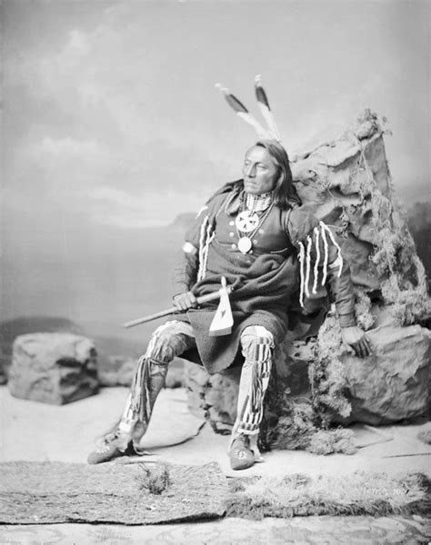 Big Chief, a man of the Ponca Tribe, 1877. No additional information. | Native american tribes ...