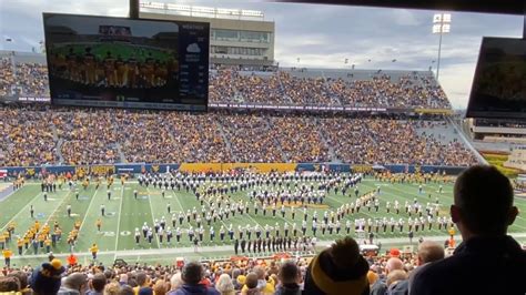 2023 WVU Marching Band - OSU Pregame Show w/ the WVU Alumni Band - YouTube