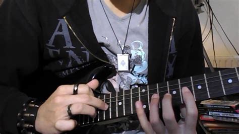 Avenged Sevenfold - The Stage Intro Guitar Lesson - YouTube