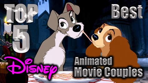 Top 5 Best Disney Animated Movie Couples - YouTube