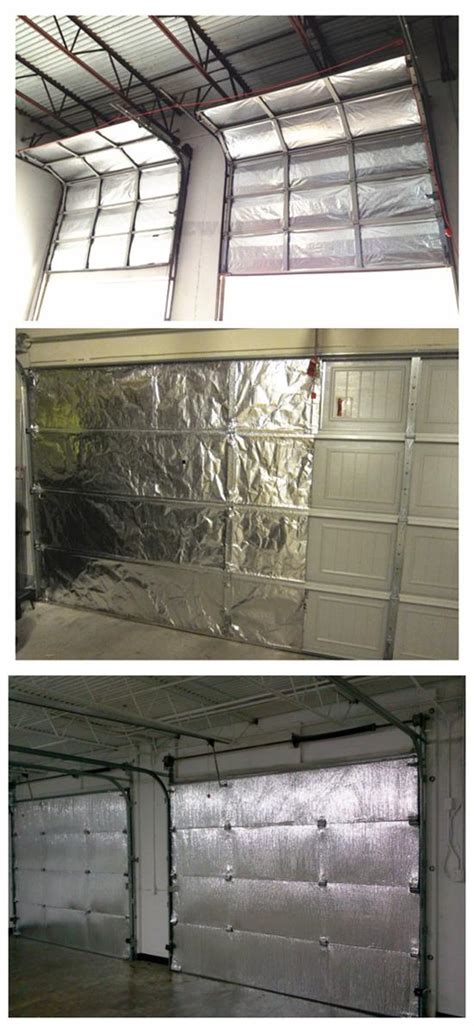 Installing garage door insulation Diy ideas