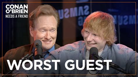 Ed Sheeran Interviews Conan | Conan O'Brien Needs A Friend - The Global ...