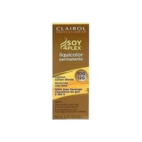 Clairol Professional Liquicolor 10G/12G Lightest Golden Blonde, 2 oz (Pack of 6), 6 - Kroger