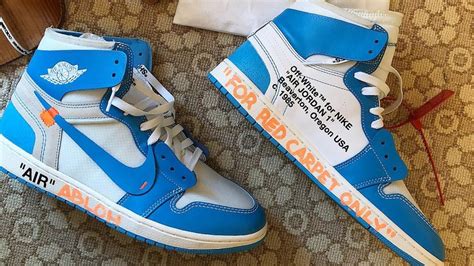 Virgil Abloh Officially Debuts the 'UNC' Off-White x Air Jordan 1 ...