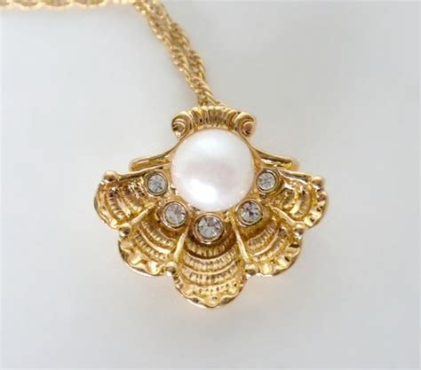 Oyster and Pearl Necklace Oyster Shell Necklace Pearl