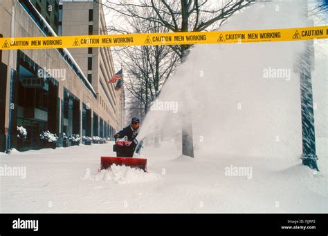 Washington, DC. 1-8-1996 The Blizzard of 1996 was a severe nor'easter ...