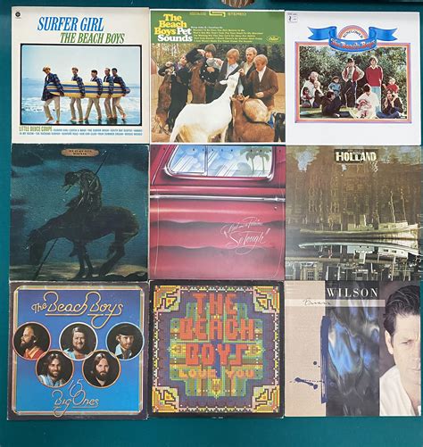 My vinyl collection (so far) : r/thebeachboys