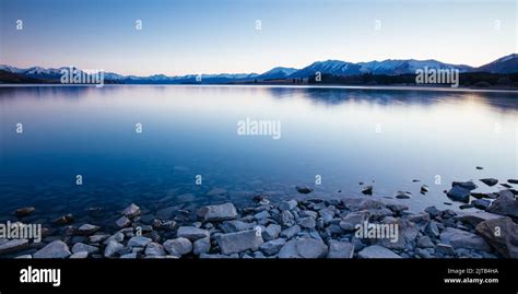 Lake Tekapo Sunrise in New Zealand Stock Photo - Alamy