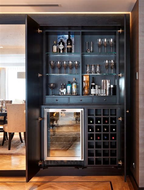 Image result for hidden liquor cabinet | Home bar rooms, Diy home bar, Modern home bar