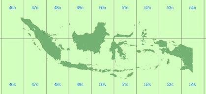 Download Shapefile (SHP) Zona UTM Indonesia dan Dunia