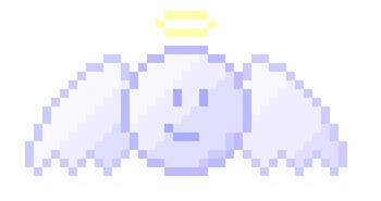 Minecraft Angel Pixel Art