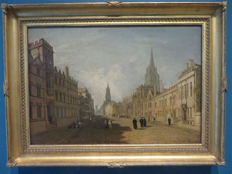 High_Street,_Oxford_(painting),_by_Turner_(1810). Ashmolean Museum, Oxford, England. | Painting ...