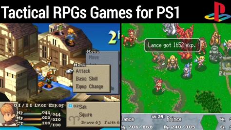 Top 15 Best Tactical RPGs Games for PS1 - YouTube